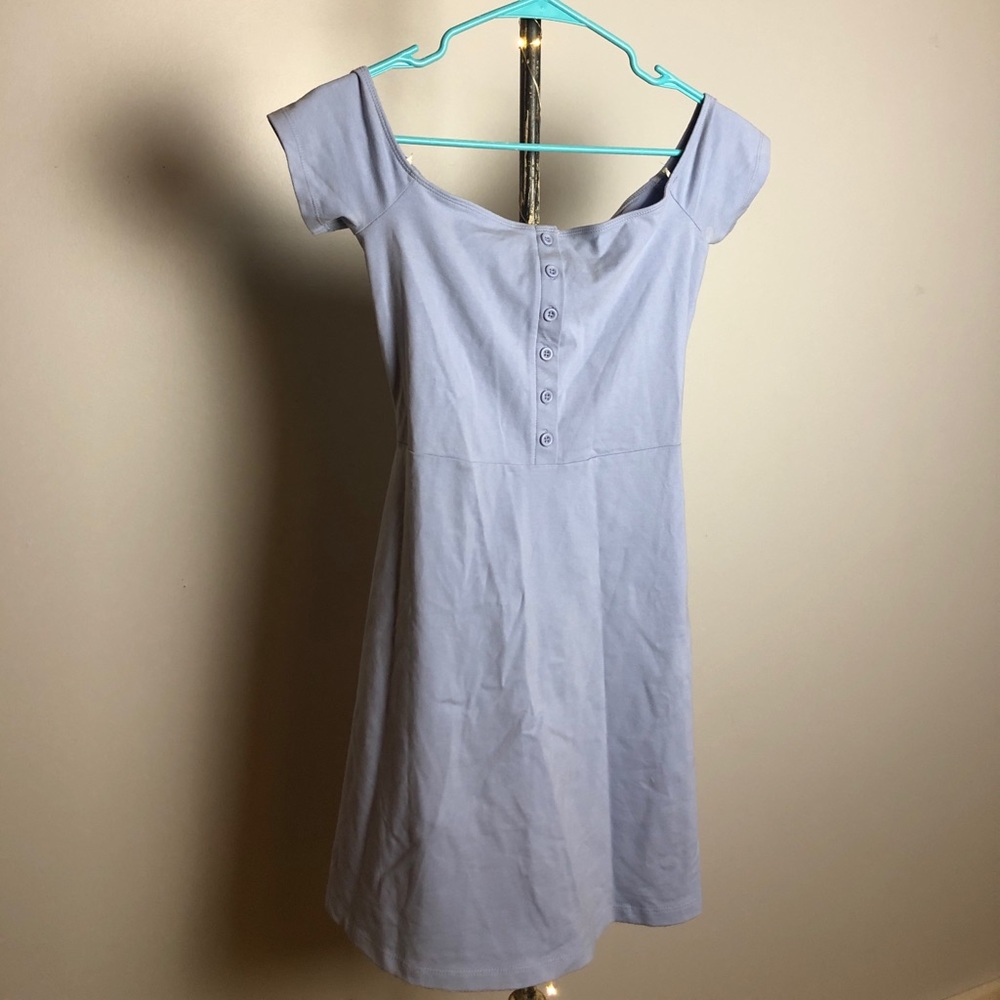 Blue dress